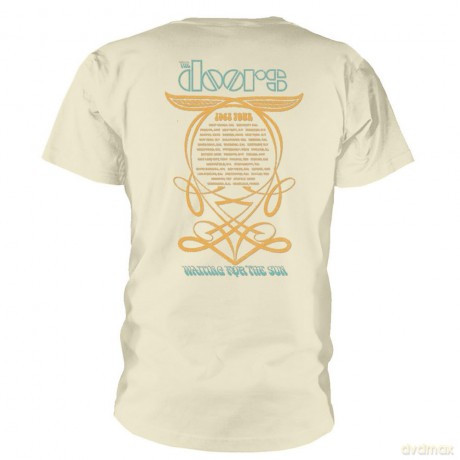 Doors: The Men's Tee: 1968 Tour with Back Printing (Small)