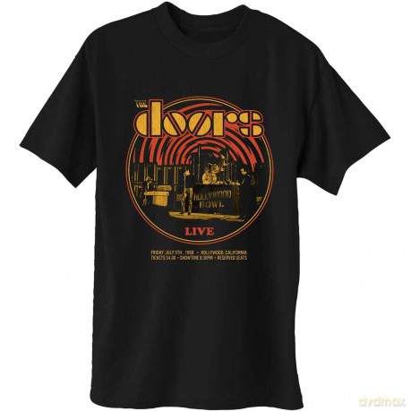 Doors - The: The Doors Men's Tee: 68 Retro Circle (Small)