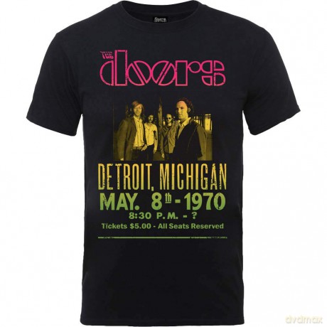 Doors - The: The Doors Men's Tee: Gradient Show Poster (Large)