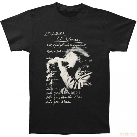 Doors: The Men's Tee: LA Woman Lyrics (Medium)