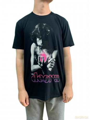 Doors: The Men's Tee: Psychedelic Jim (X-Large)