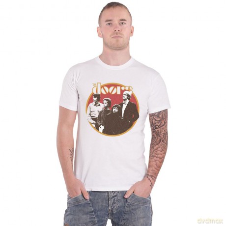 Doors - The: The Doors Men's Tee: Retro Circle (X-Large)
