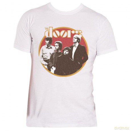 Doors - The: The Doors Men's Tee: Retro Circle (X-Large)