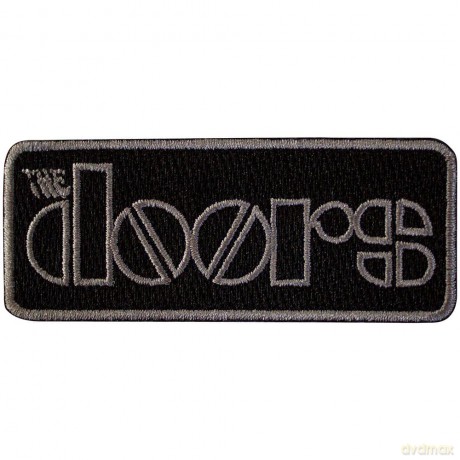 Doors - The: The Doors Standard Patch: Bordered Logo