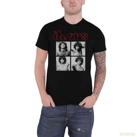 Doors - The: The Doors Unisex T-Shirt: Boxes (Black) (XX-Large)