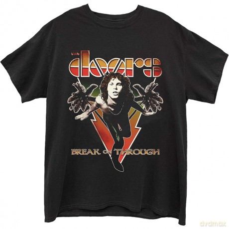 Doors - The: The Doors Unisex T-Shirt: Break On Through 2 (Black) (Small)
