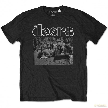 Doors - The: The Doors Unisex T-Shirt: Collapsed (Black) (Large)