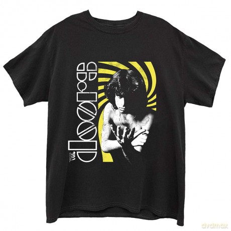 Doors - The: The Doors Unisex T-Shirt: Jim Spinning (Black) (Small)