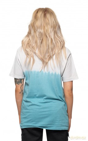Doors - The: The Doors Unisex T-Shirt: Light My Fire Stacked (Light Blue) (Wash Collection) (Small)
