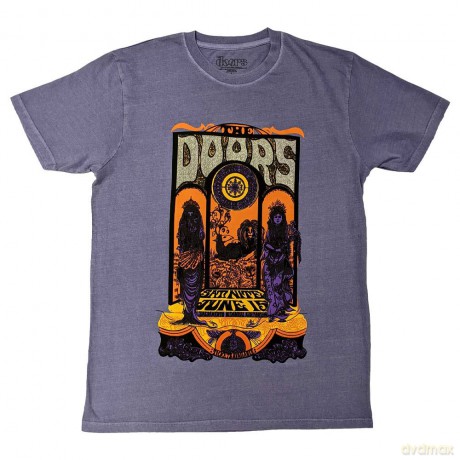 Doors - The: The Doors Unisex T-Shirt: Sacramento (Purple) (Embellished) (XX-Large)