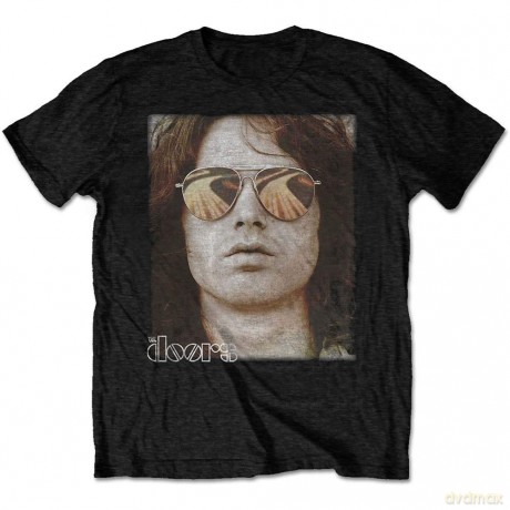 T: The Doors Unisex Tee: Jim Face (Medium)