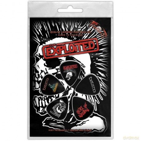 Exploited - The: The Exploited Plectrum Pack: Skull