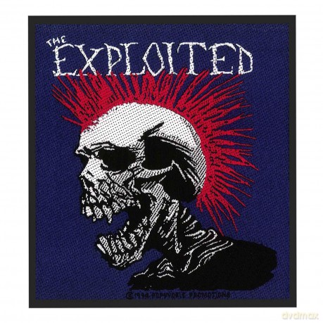 Exploited - The: The Exploited Standard Patch: Mohican (Loose)