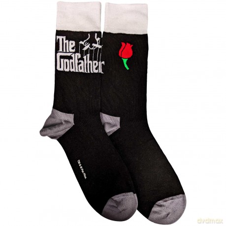 Godfather - The: The Godfather Unisex Ankle Socks: Logo Gold (Black) (UK Size 7 - 11)