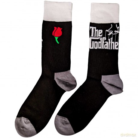 Godfather - The: The Godfather Unisex Ankle Socks: Logo Gold (Black) (UK Size 7 - 11)