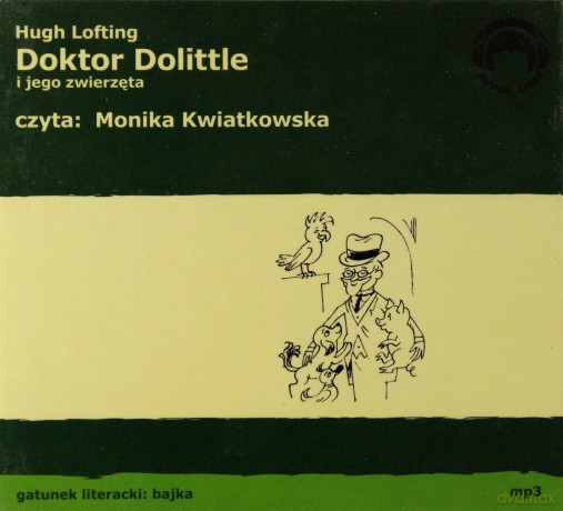 Mp3 Doktor Dolittle i Jego Zwierzęta - Hugh Lofting [CD]