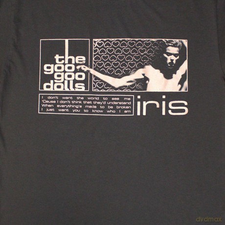 Goo Goo Dolls - The: The Goo Goo Dolls Unisex T-Shirt: Iris (Charcoal Grey) (Small)