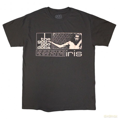 Goo Goo Dolls - The: The Goo Goo Dolls Unisex T-Shirt: Iris (Charcoal Grey) (XX-Large)