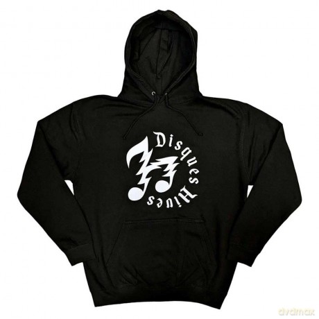 Hives - The: The Hives Unisex Pullover Hoodie: Flames Logo (Black) (Medium)
