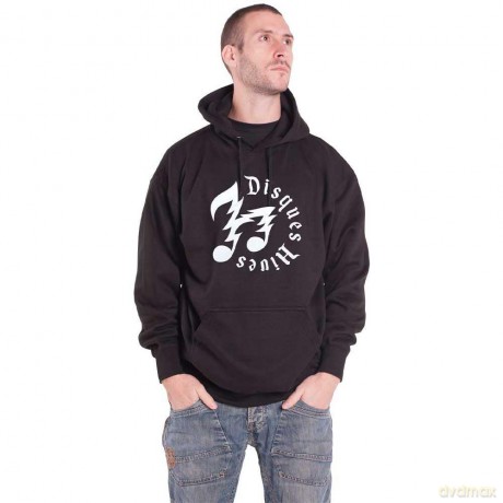 Hives - The: The Hives Unisex Pullover Hoodie: Flames Logo (Black) (XX-Large)