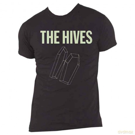 Hives - The: The Hives Unisex T-Shirt: Glow-in-the-Dark Coffin (Black) (Small)