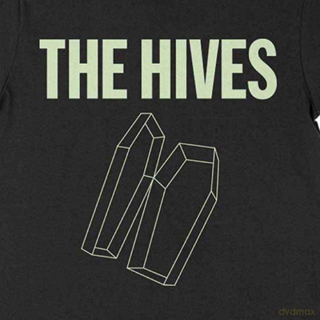Hives - The: The Hives Unisex T-Shirt: Glow-in-the-Dark Coffin (Black) (X-Large)