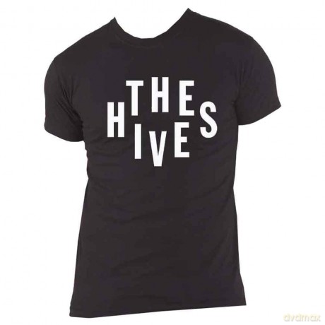 Hives - The: The Hives Unisex T-Shirt: Stacked Logo (Black) (Medium)