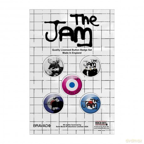Jam - The: The Jam Button Badge Pack: All Mod Cons