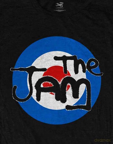 Jam - The: The Jam Ladies Tee: Spray Target Logo (Soft Hand Inks) (Medium)