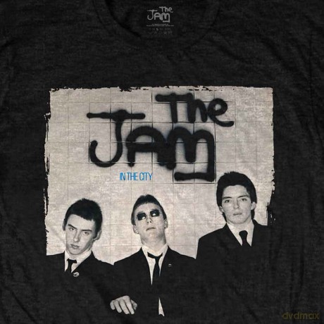 Jam - The: The Jam Unisex T-Shirt: In The City (Black) (Large)