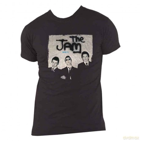 Jam - The: The Jam Unisex T-Shirt: In The City (Black) (Large)