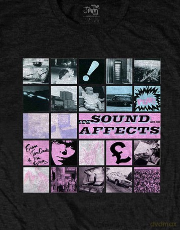 Jam - The: The Jam Unisex T-Shirt: Sound Affects (Black) (Large)