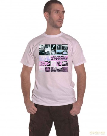 Jam - The: The Jam Unisex T-Shirt: Sound Affects (White) (Small)