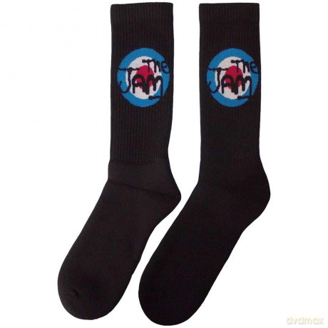 Jam - The: The Jam Unisex Terry Socks: Target Logo (Black) (UK Size 7 - 11)
