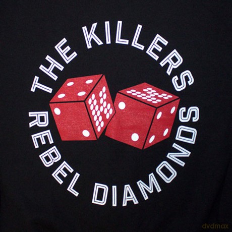 Killers - The: The Killers Unisex Sweatshirt: Tour '24 Rebel Diamonds Dice (Black) (Ex-Tour) (Medium)