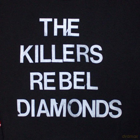 Killers - The: The Killers Unisex Sweatshirt: Tour '24 Rebel Diamonds Stacked (Black) (Ex-Tour) (Medium)
