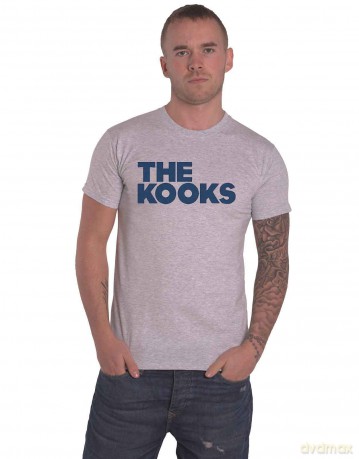 Kooks - The: The Kooks Unisex T-Shirt: Logo (Grey) (Large)