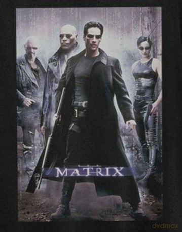 Matrix - The: The Matrix Unisex T-Shirt: Original Cover (Black) (Small)