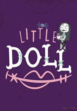 Nightmare Before Christmas - The: The Nightmare Before Christmas Kids Girls T-Shirt: Little Doll (Purple) (11-12 Years)
