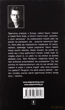 Sklepik z Marzeniami - Stephen King [KSIĄŻKA]