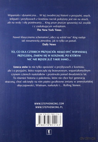Łowca Snów - Stephen King [KSIĄŻKA]