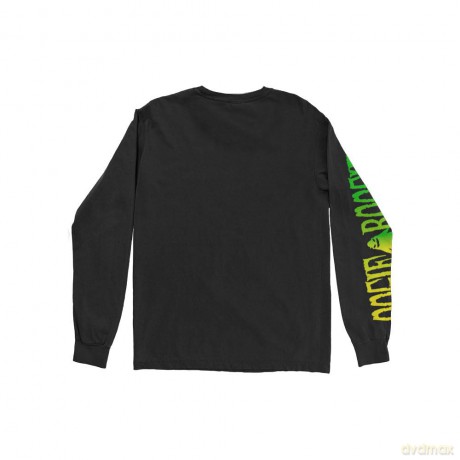 Nightmare Before Christmas - The: The Nightmare Before Christmas Unisex Long Sleeve T-Shirt: Roll The Dice (Black) (Sleeve Print) (Large)