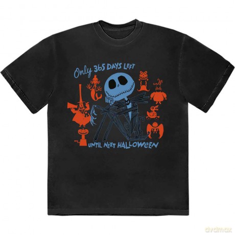 Nightmare Before Christmas - The: The Nightmare Before Christmas Unisex T-Shirt: 365 Days (Black) (X-Large)