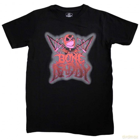 Nightmare Before Christmas - The: The Nightmare Before Christmas Unisex T-Shirt: Bone Daddy (Black) (Small)