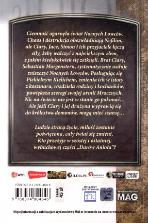Miasto Niebiańskiego Ognia - Cassandra Clare [KSIĄŻKA]