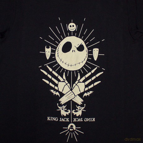 Nightmare Before Christmas - The: The Nightmare Before Christmas Unisex T-Shirt: King Jack (Black) (XX-Large)
