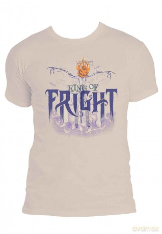 Nightmare Before Christmas - The: The Nightmare Before Christmas Unisex T-Shirt: King of Fright (Natural) (Large)
