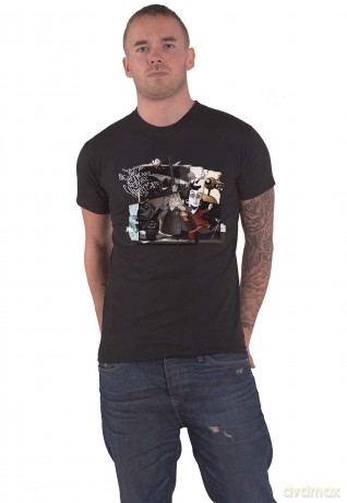 Nightmare Before Christmas - The: The Nightmare Before Christmas Unisex T-Shirt: Montage (Black) (Large)