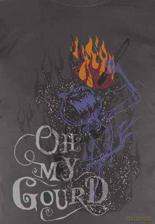 Nightmare Before Christmas - The: The Nightmare Before Christmas Unisex T-Shirt: Oh My Gourd (Charcoal Grey) (Medium)