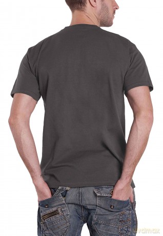 Nightmare Before Christmas - The: The Nightmare Before Christmas Unisex T-Shirt: Oh My Gourd (Charcoal Grey) (Medium)